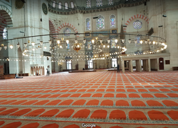Мечеть Сулеймание внутри