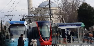 Трамваи Стамбула карта