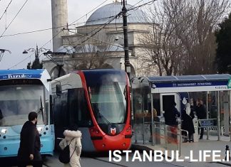 Трамваи Стамбула карта