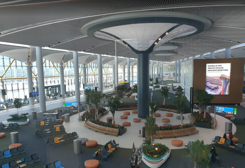 Красивый дизайн аэропорта