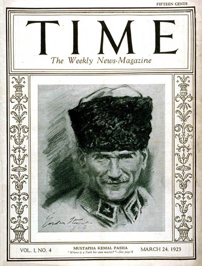 Обложка журнала Тайм 1923