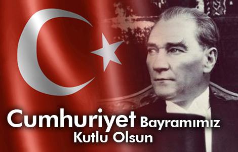 Открытки - День республики в Турции
