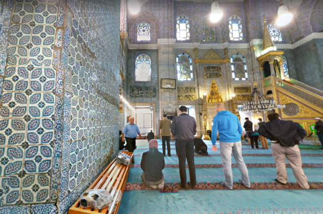 Намаз - Новая мечеть Стамбул