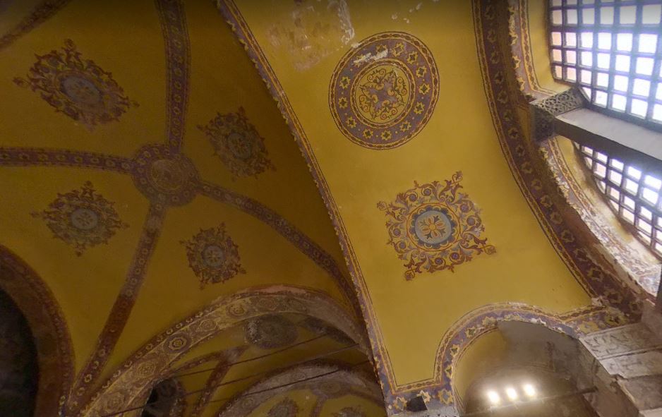 Потолочная роспись собора Софии