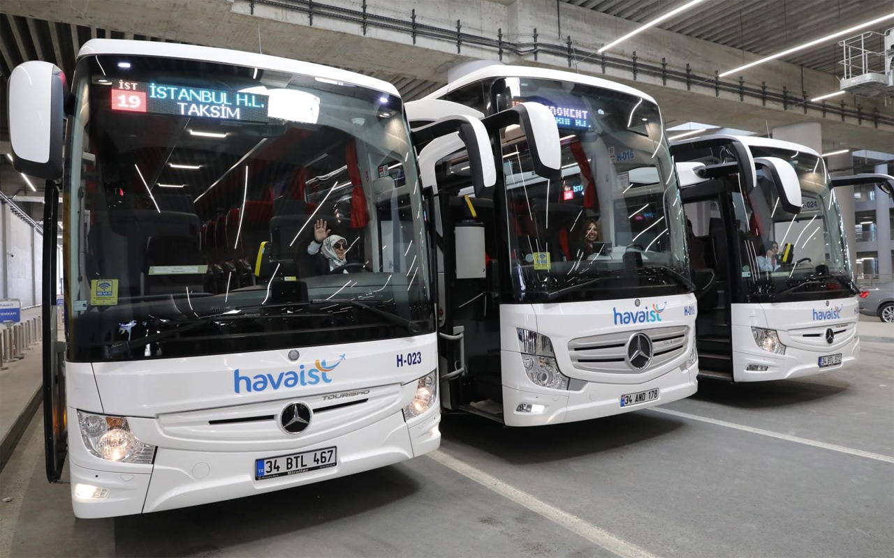 Автобусы из аэропорта Стамбул