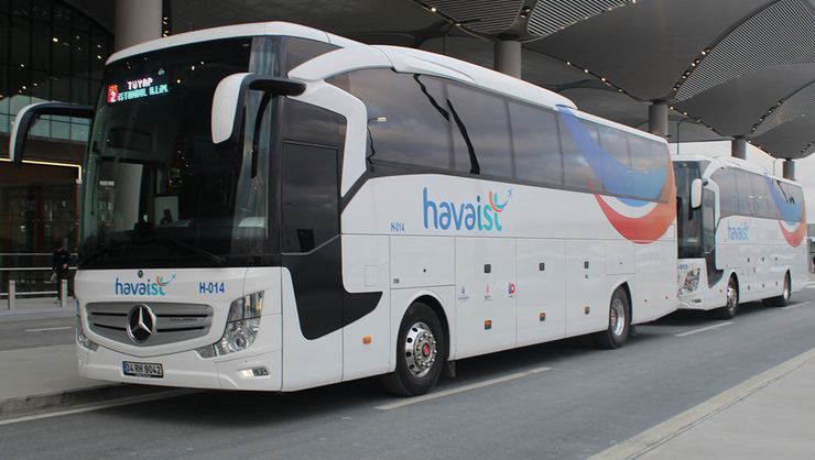 Автобусы из аэропорта в Стамбул
