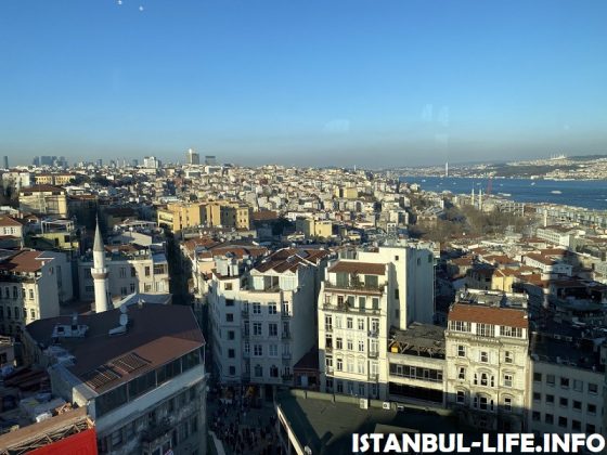 Стамбул с высоты Галаты